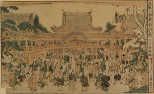 Toeizan in Ueno by Tamagawa Shucho